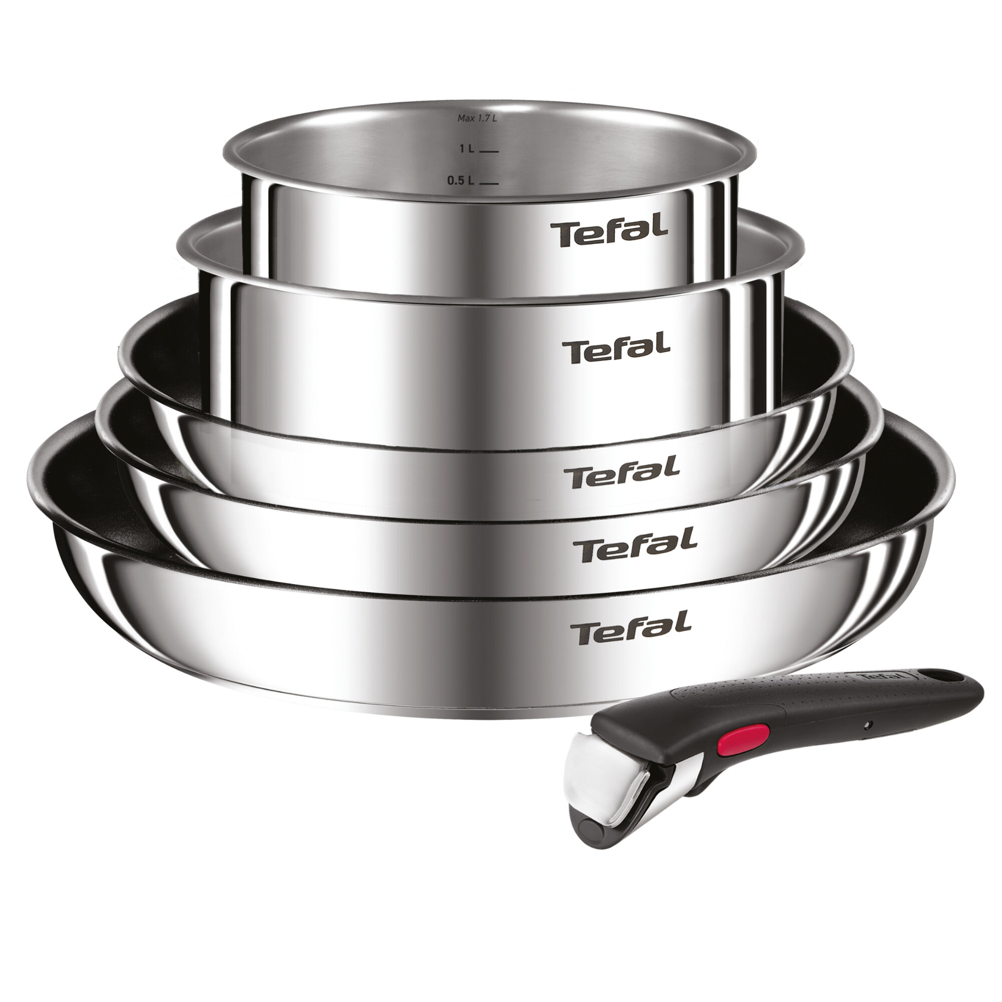 Zestaw patelni TEFAL Ingenio Cook Eat (6 elementów)