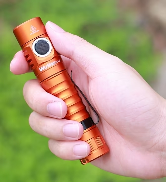 Latarka Wurkkos FC11C Nichia 519A z ogniwem 3000mAh - moc 1200lm 4000/5000K, sterownik buck, USB-C (możliwe ~60zł z monetami)