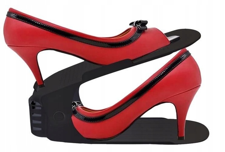 10x ORGANIZER UCHWYT NA BUTY OBUWIE PÓŁKA DO SZAFY