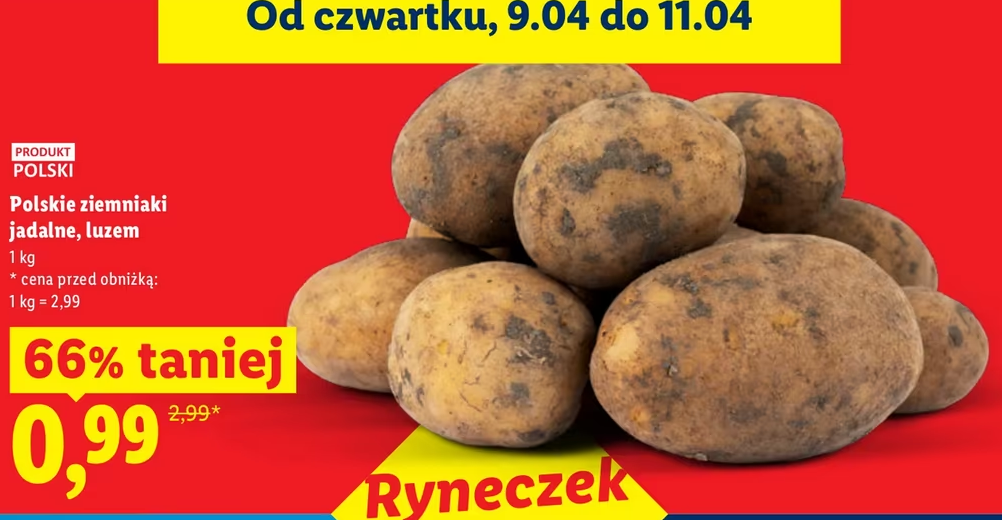 [Lidl] POLSKIE ZIEMNIAKI 1kg