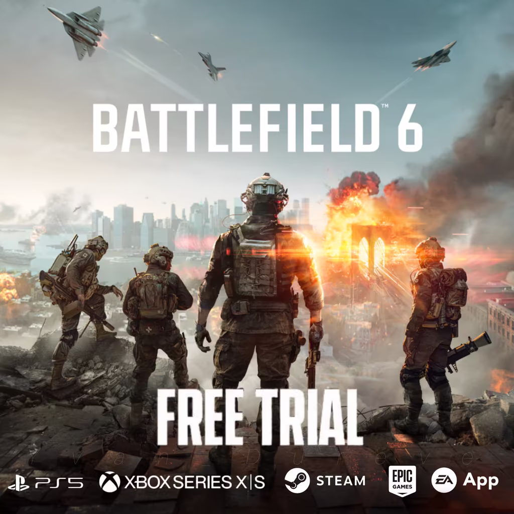 Tydzień darmowego Battlefield 6 (od 25 listopada do 2 grudnia) - PS5, Xbox Series X|S, PC (Steam, Epic Games, EA app)