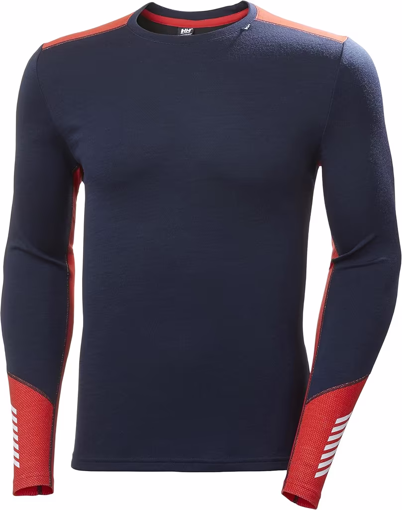 Helly Hansen Mężczyźni Koszulka Termoaktywna Lifa Merino Midweight Crew