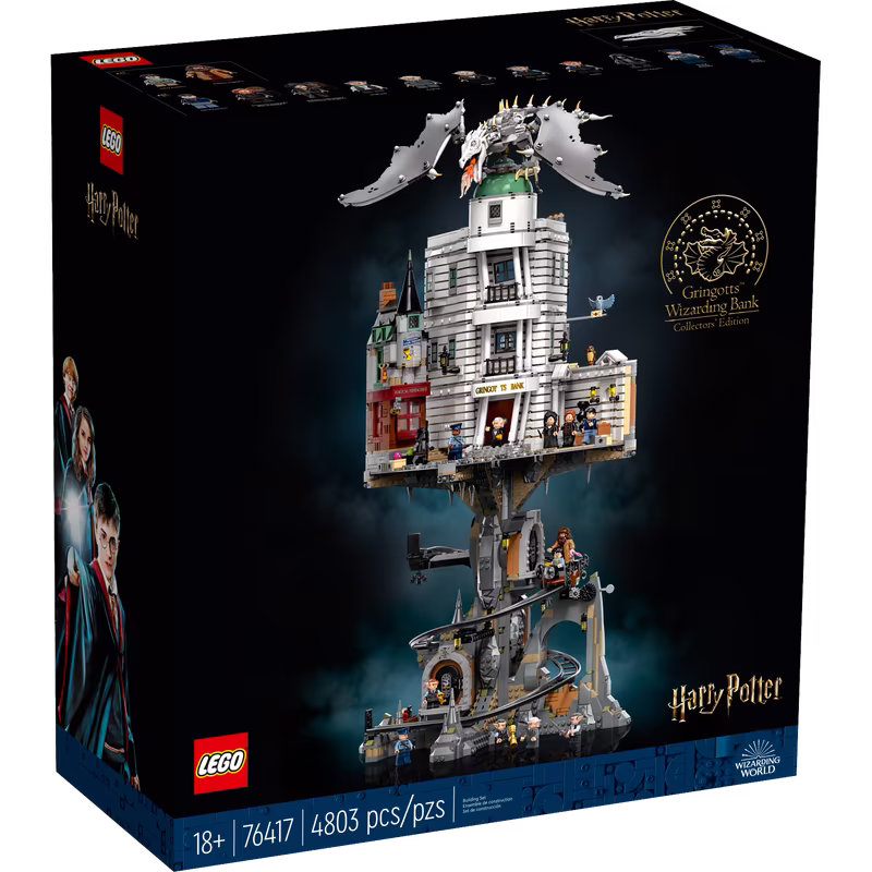 Kocki LEGO Bank Gringotta™ — edycja kolekcjonerska