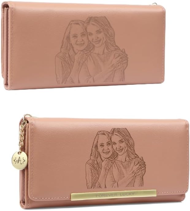 Spersonalizowany damski portfel ze zdjęciem