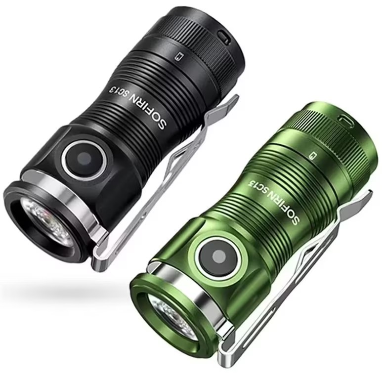 Mini latarka Sofirn SC13 - SST40 1300lm (z Polski) lub Nichia 519a 1100lm (z Chin)