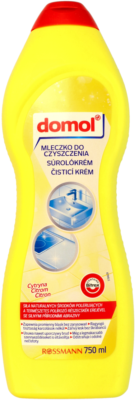 DOMOL Mleczko do czyszczenia, Cytryna 750 ml