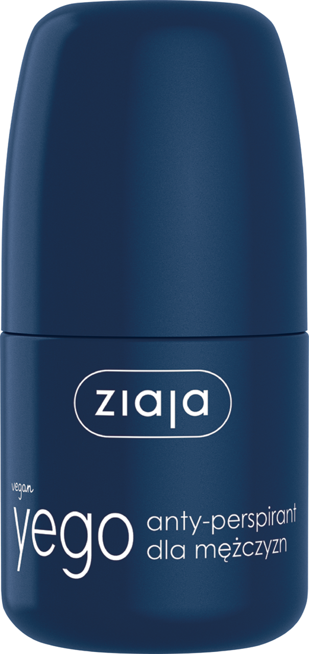 ZIAJA Yego Antyperspirant w kulce, dla mężczyzn 60 ml