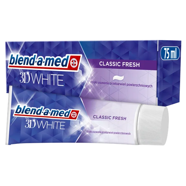 Blend-a-med 3D White Classic Fresh pasta do zębów 75 ml