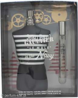 Zestaw Jean Paul Gaultier Le Male In The Navy Gift Set 200ml EDT + 10ml EDT