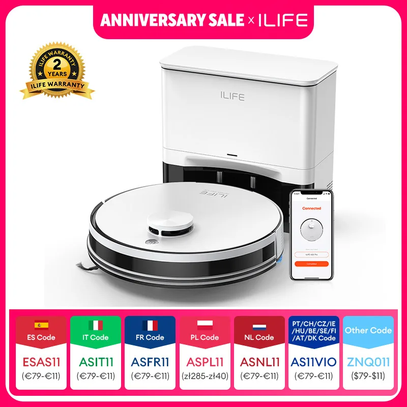 Odkurzacz automatyczny ILIFE A30 PRO 5000Pa