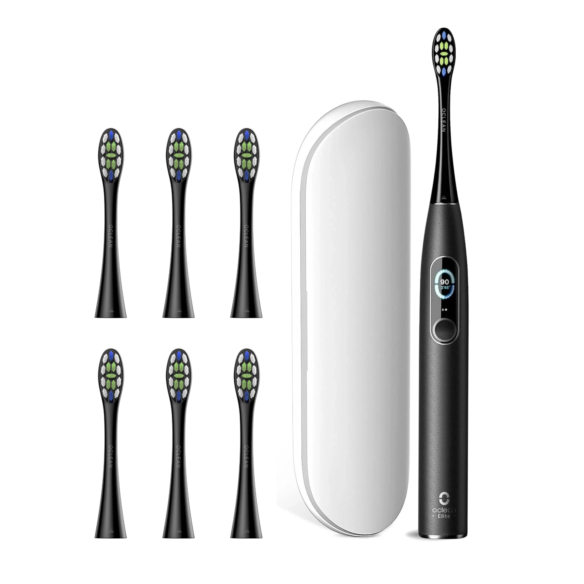Zestaw Oclean X Pro Elite Premium + Etui podróżne + 7 Końcówek