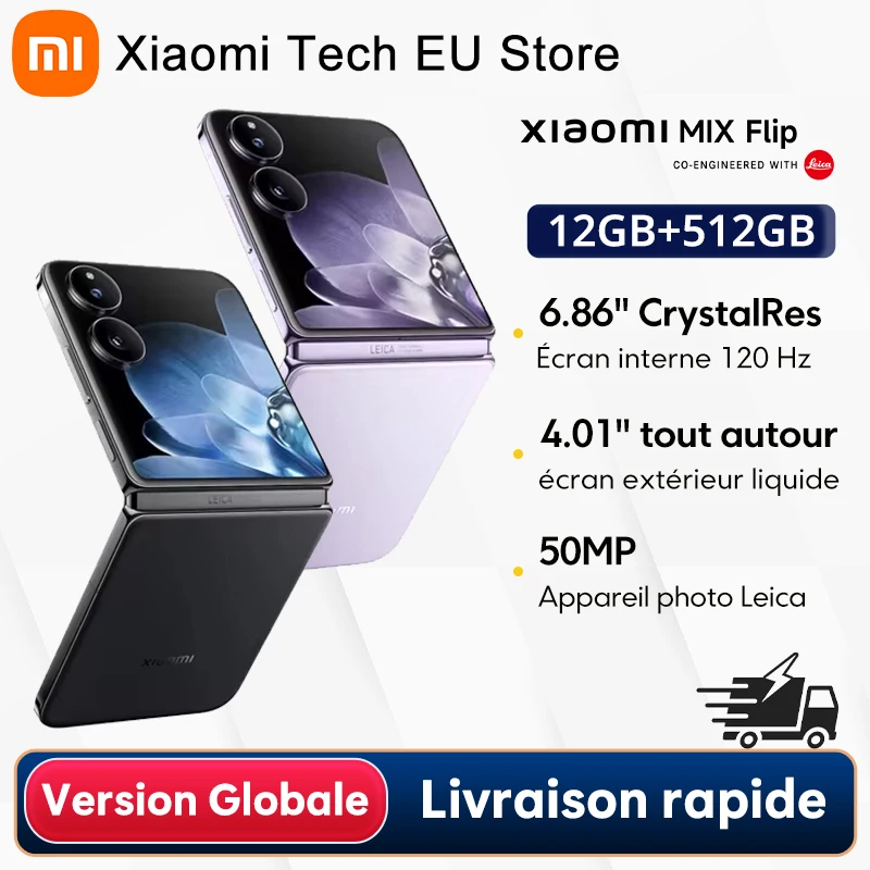 Smartfon Xiaomi MIX Flip Dragon 8 Gen 3, wer. globalna