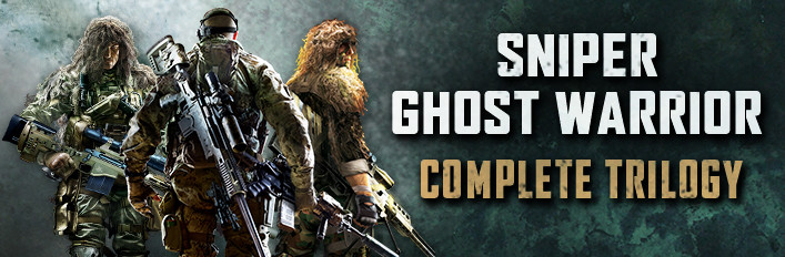 Zestaw Sniper Ghost Warrior Complete Trilogy Staem PC