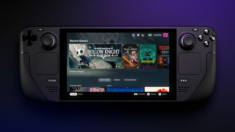 Steam Deck OLED 512GB 7.4 HDR OLED 90Hz 600/1000nit, 16GB LPDDR5, WiFi 6E +etui + ładowarka