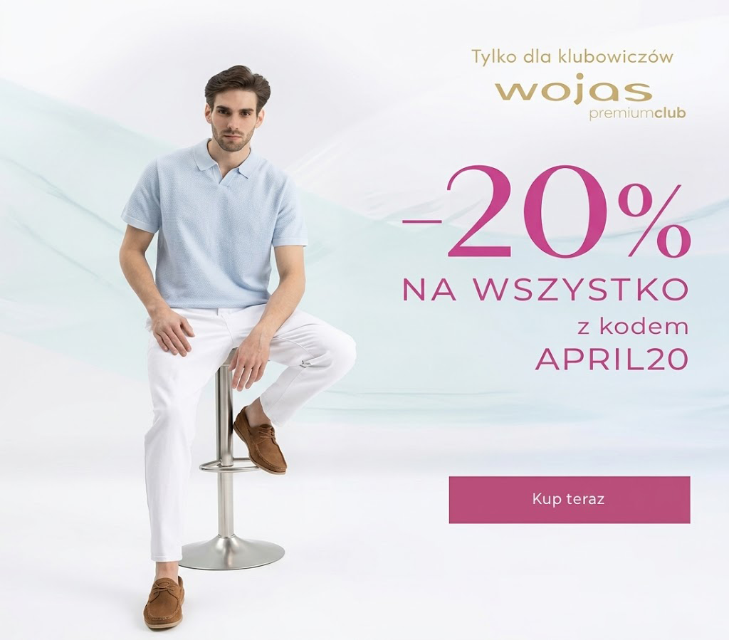 [Wojas] -20% na wszystko dla klubowiczów - Wojas Premium Club