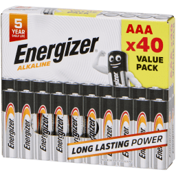Baterie Energizer AAA 40 sztuk