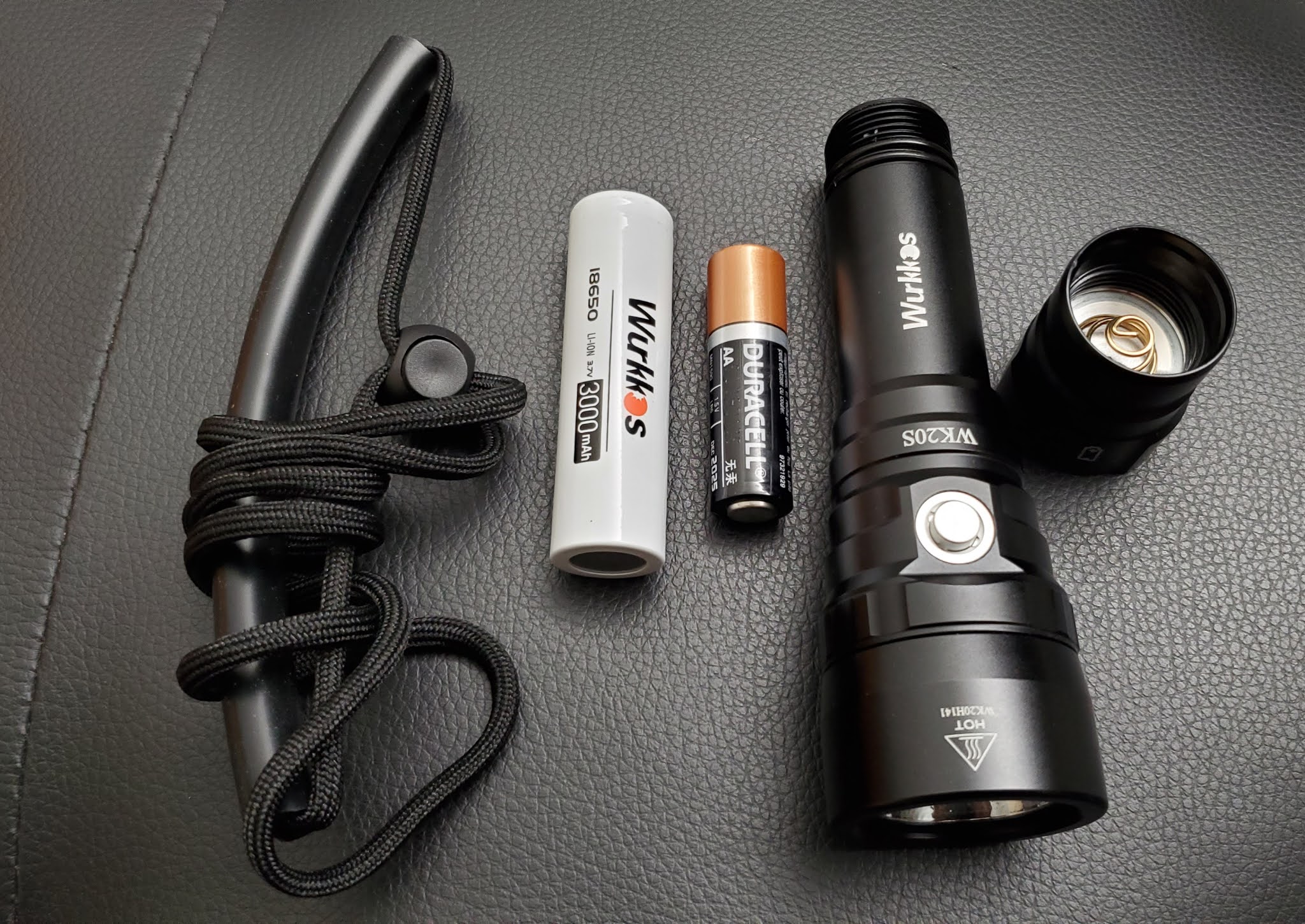 Latarka nurkowa Wurkkos WK20S + akumulator 3000mAh (możliwe ~59zł)