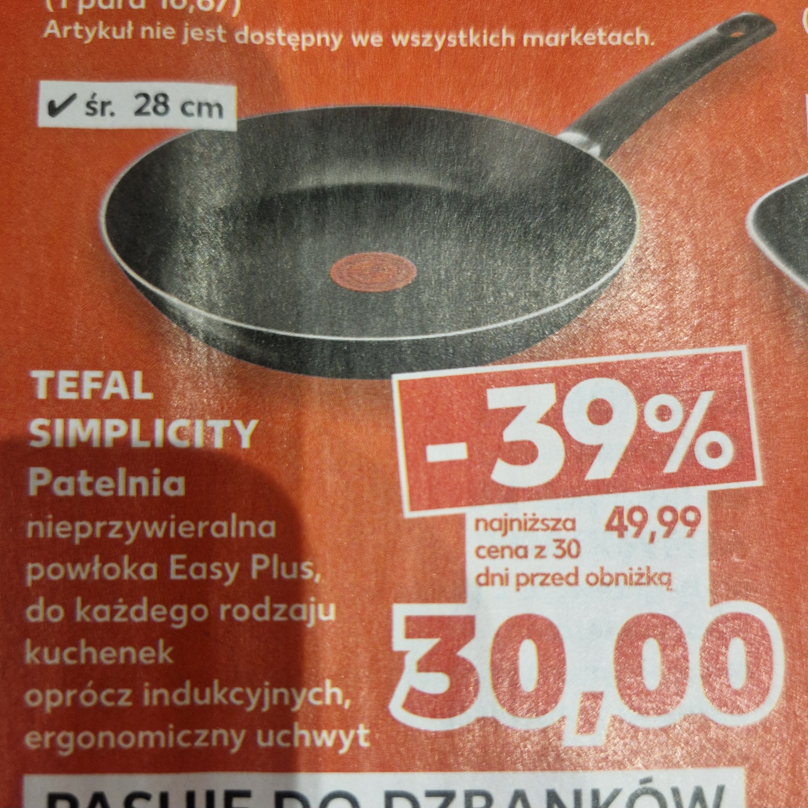Patelnia Tefal Simplicity 28cm
