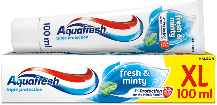 AQUAFRESH Triple Protection Pasta do zębów, Fresh&Minty