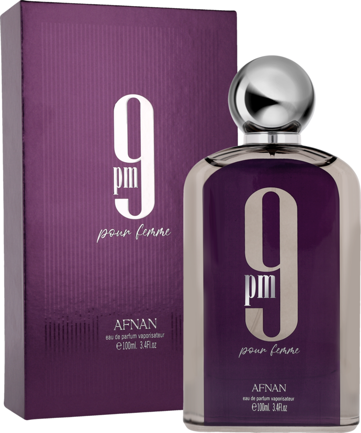 AFNAN 9 PM Pour Femme, EDP dla kobiet, 100ML