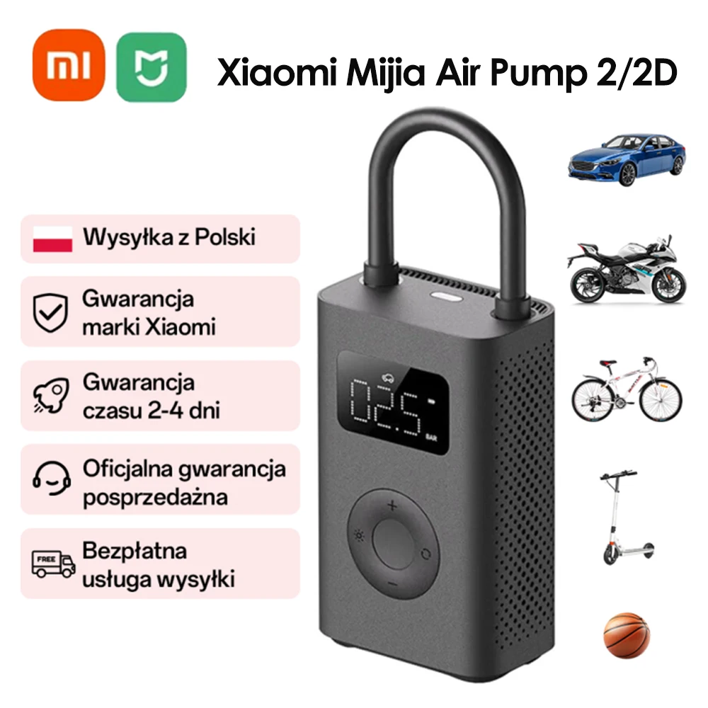 Pompka elektryczna Xiaomi Mijia Air Pump 2/2D