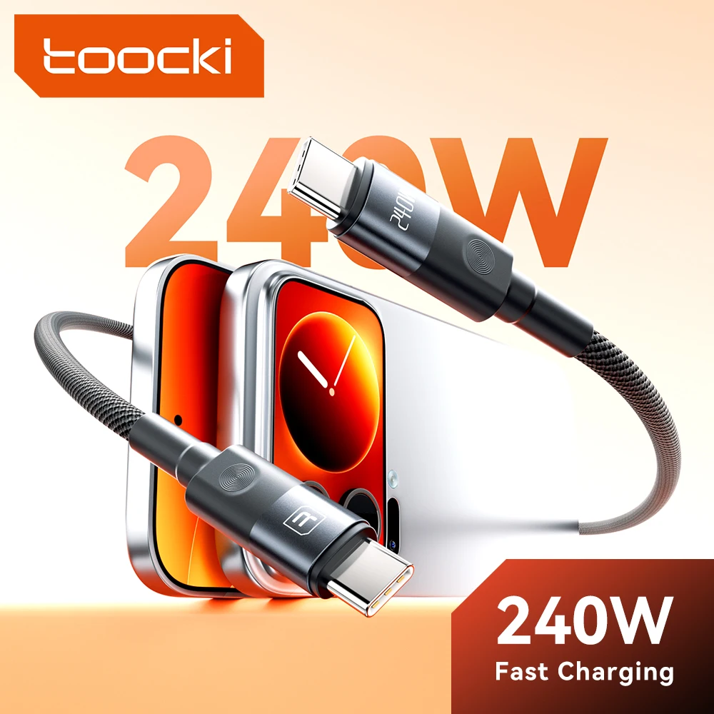 Kabel USB-C do USB-C Toocki 240W PPS PD240W