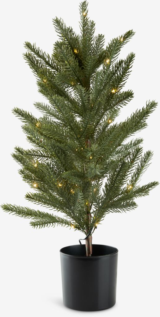 Drzewko sztuczne FROST Ś42xW60cm 40 LED wyłącznik czasowy