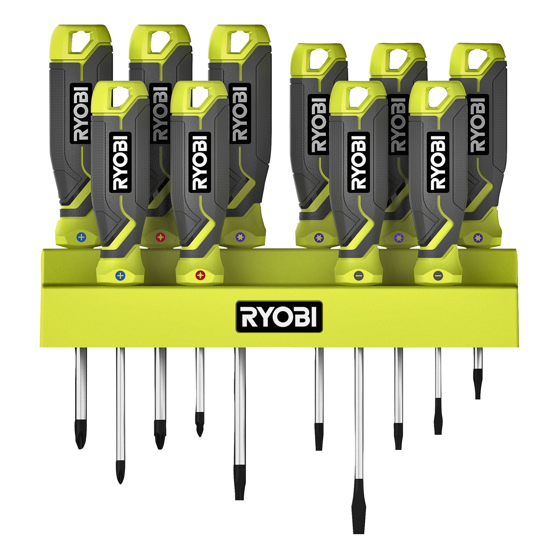 Ryobi | RHSDS10PCP - Zestaw wkrętaków 10 el.