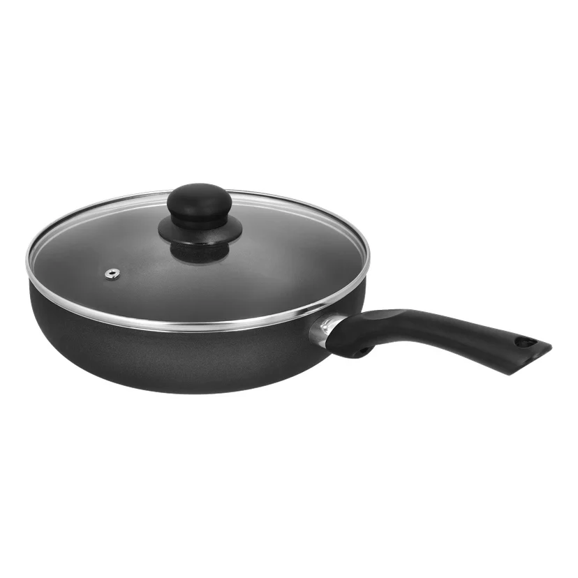 Głęboka patelnia ceramiczna z pokrywką Ø24 cm Menuett