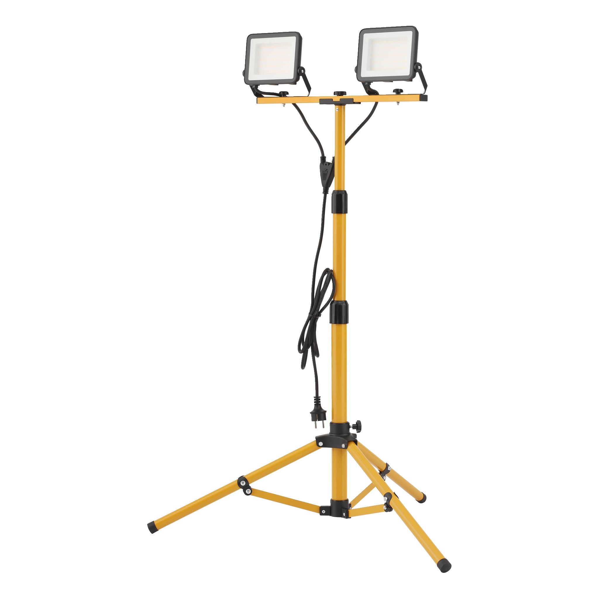 Podwójna lampa robocza LED ze statywem 2x4750 lm 2x50 W IP65