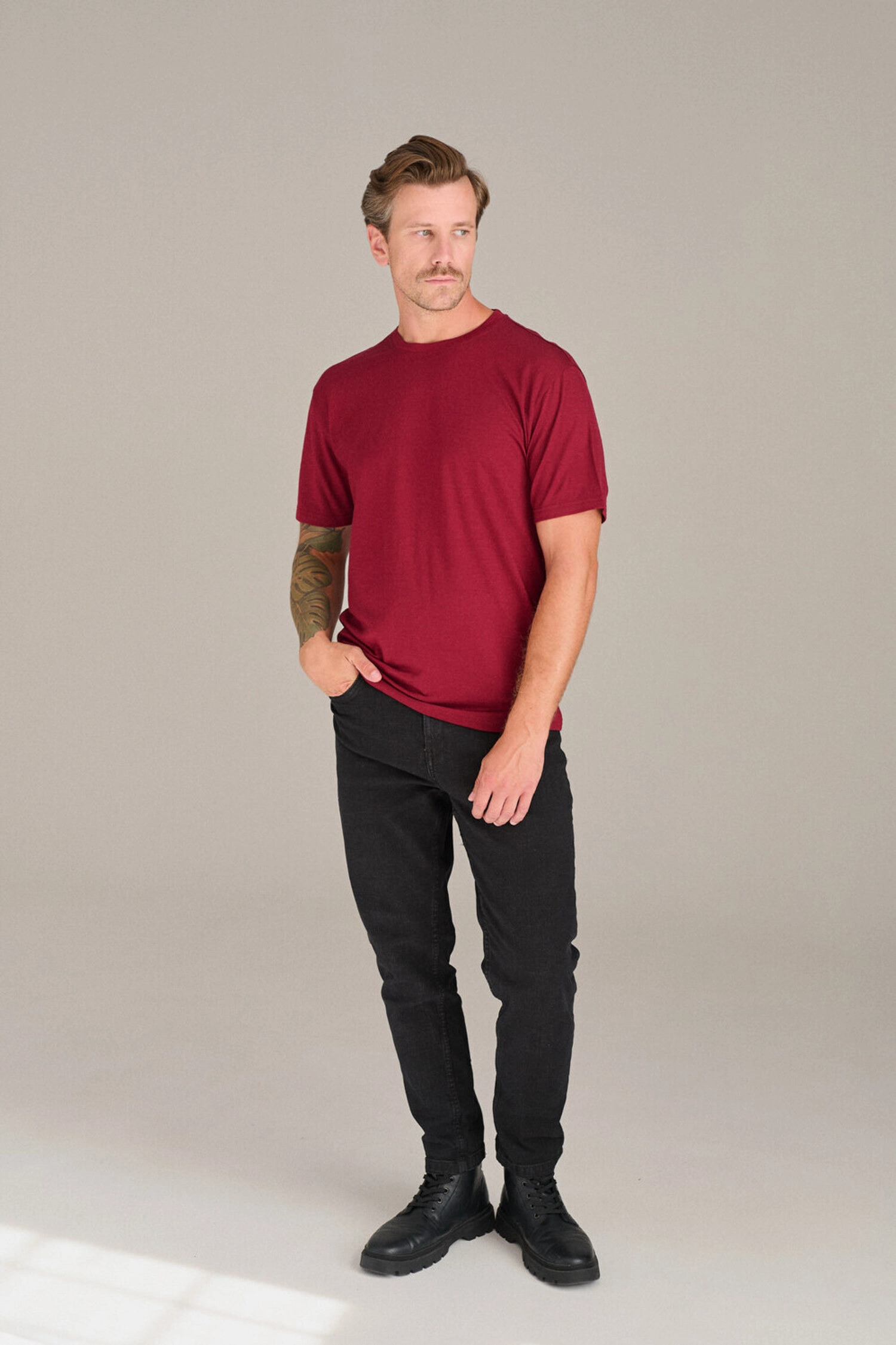 [Carry] T-shirt wełna - różne kolory