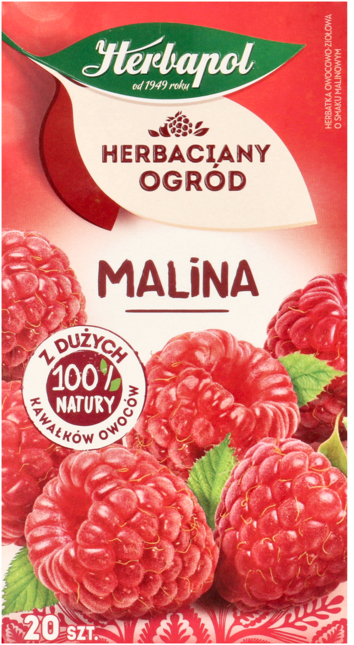 Herbapol Herbaciany Ogród Herbatka owocowo-ziołowa o smaku Malinowym