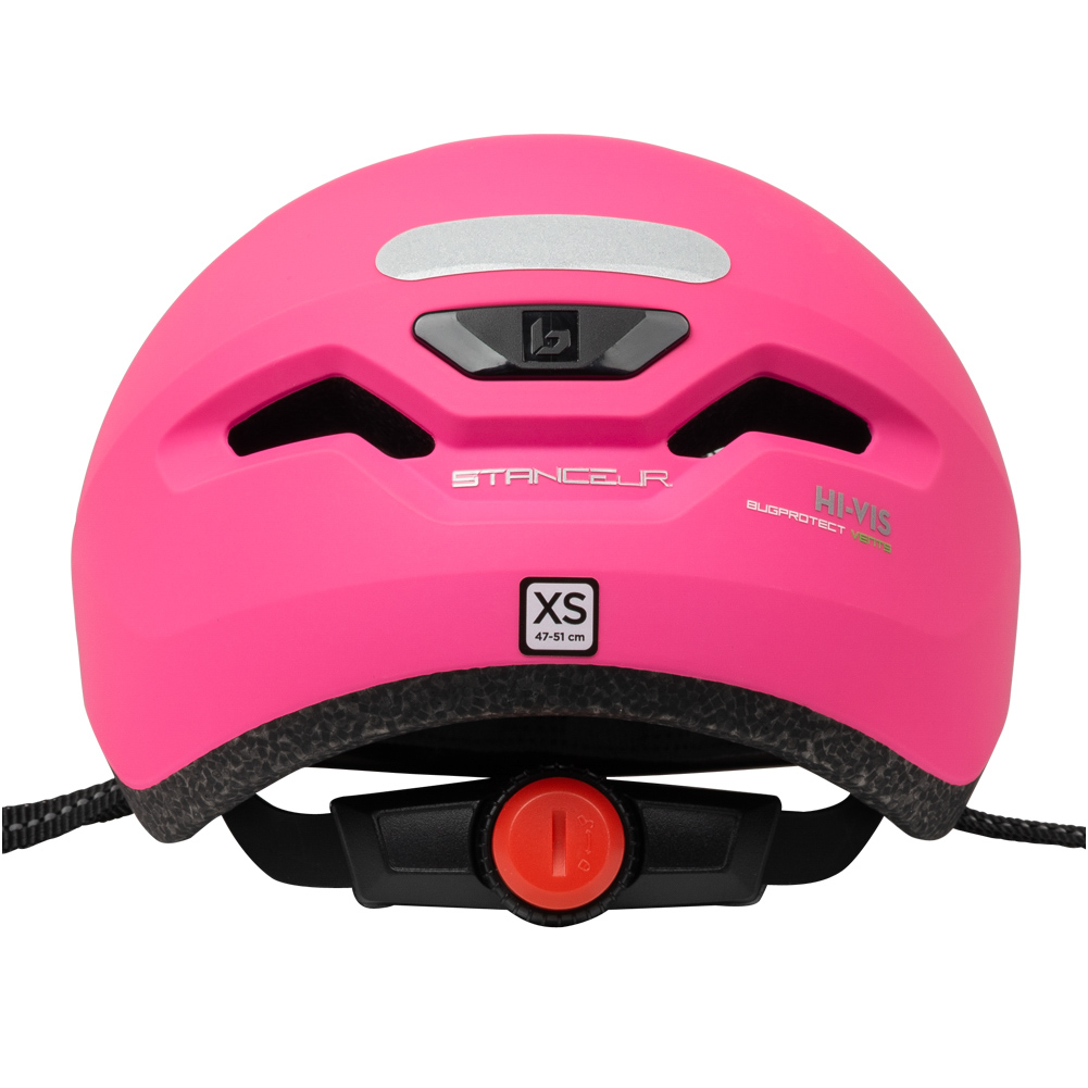 Różowy kask rowerowy Bollé STANCE z lampą LED rozmiar XS 47-51 cm DARMOWA SMART