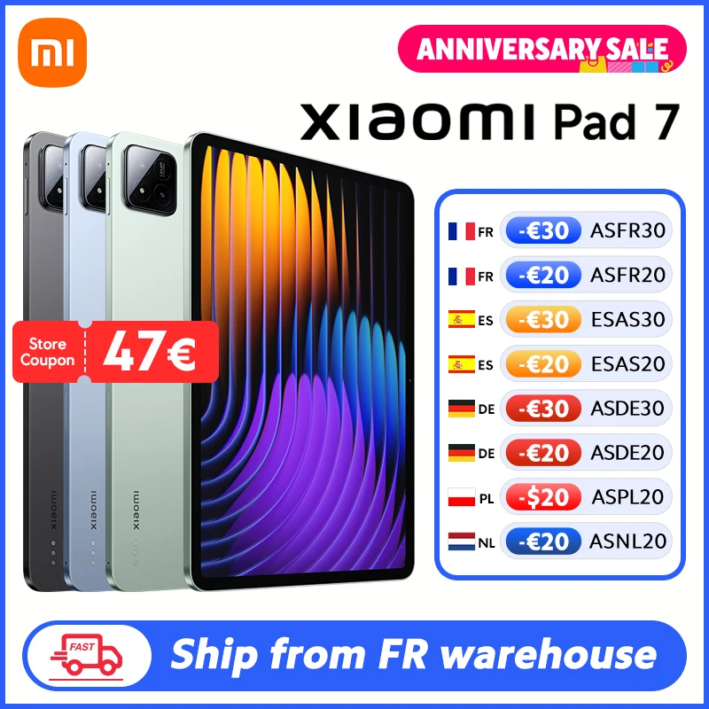Tablet Xiaomi Pad 7 Global Version 8/256
