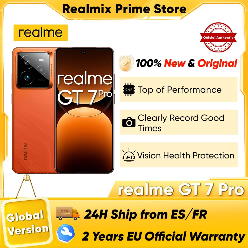 Realme GT 7 Pro 5G, 12GB+256GB Global