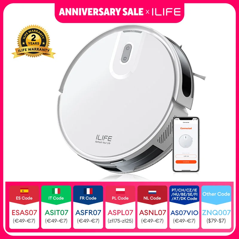 Odkurzacz automatyczny ILIFE V20