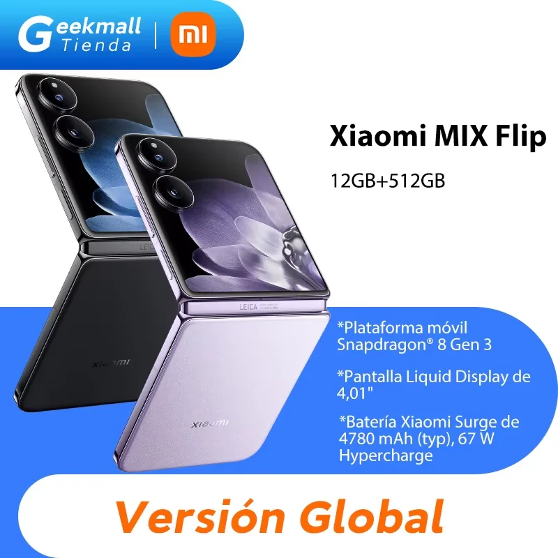 Xiaomi Mix Flip，Global Version，12GB+512GB