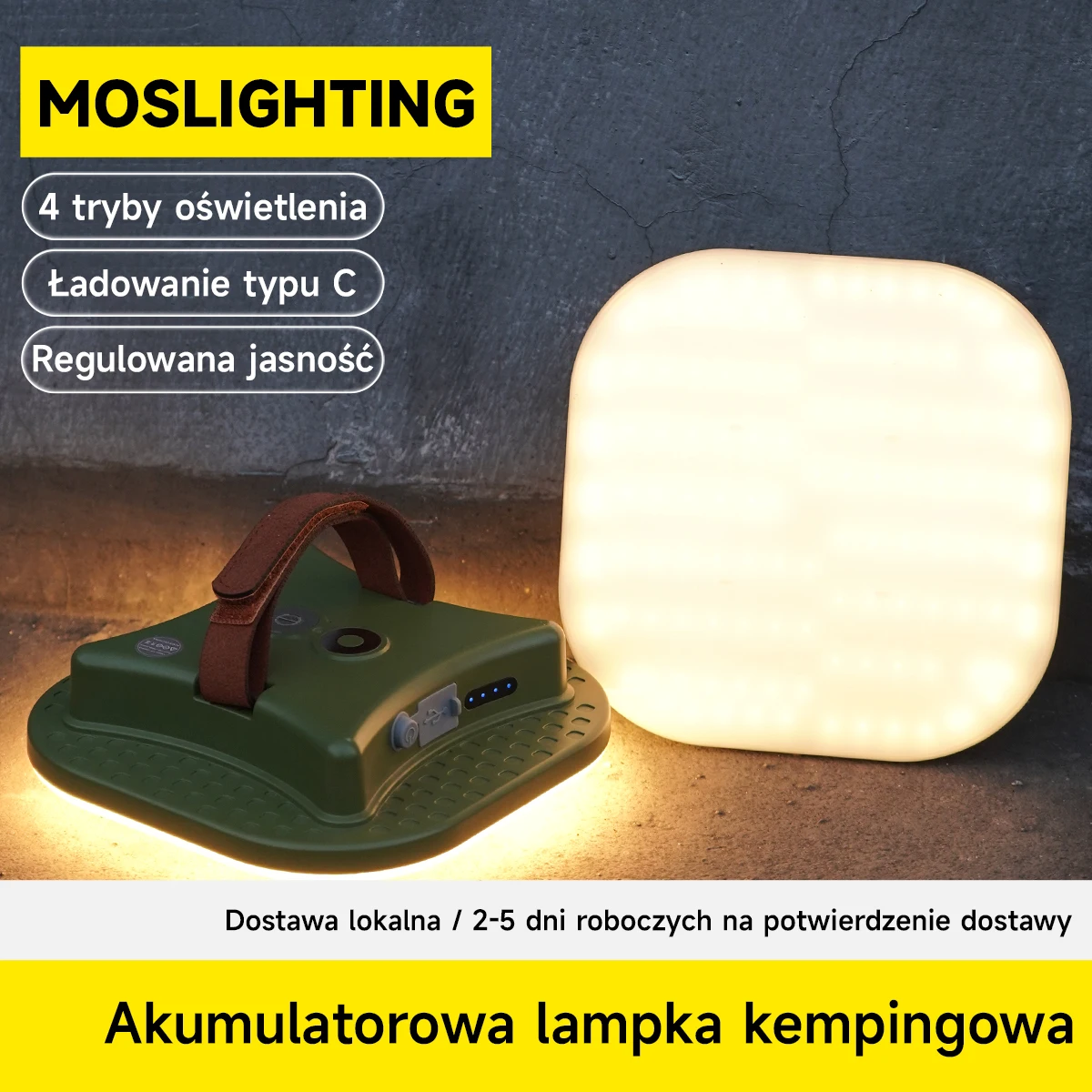 Lampa Campingowa  13500mAh 1800LM