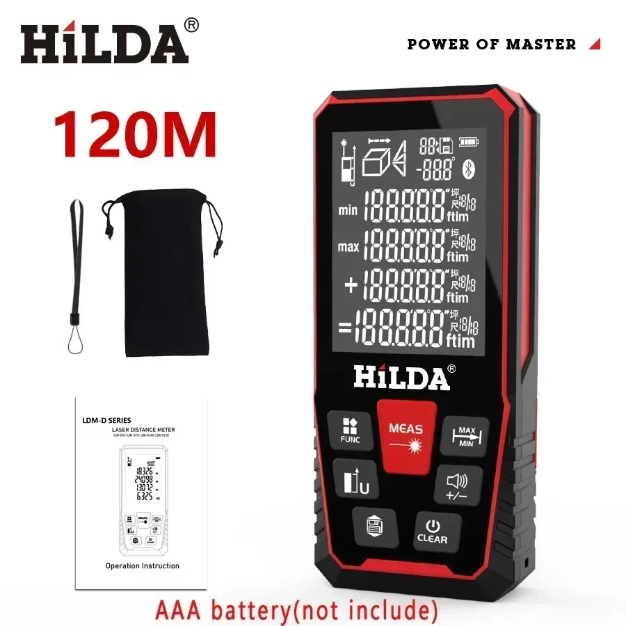 Dalmierz laserowy Hilda 50m 13.74$