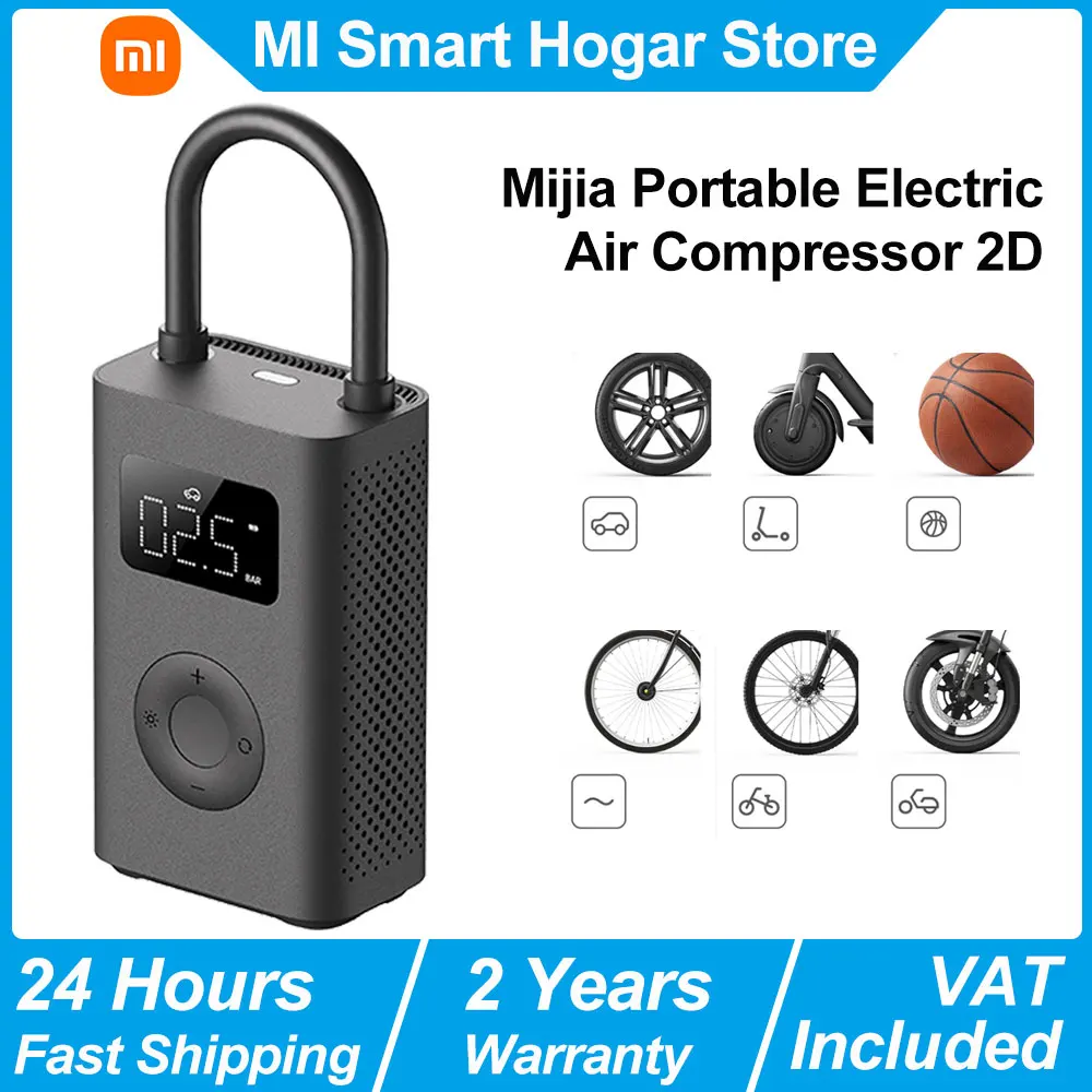 Xiaomi Mijia 2D, przenośna elektryczna pompka powietrza