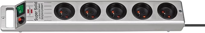 Brennenstuhl Super Solid Listwa Zasilajaca 5 gniazd