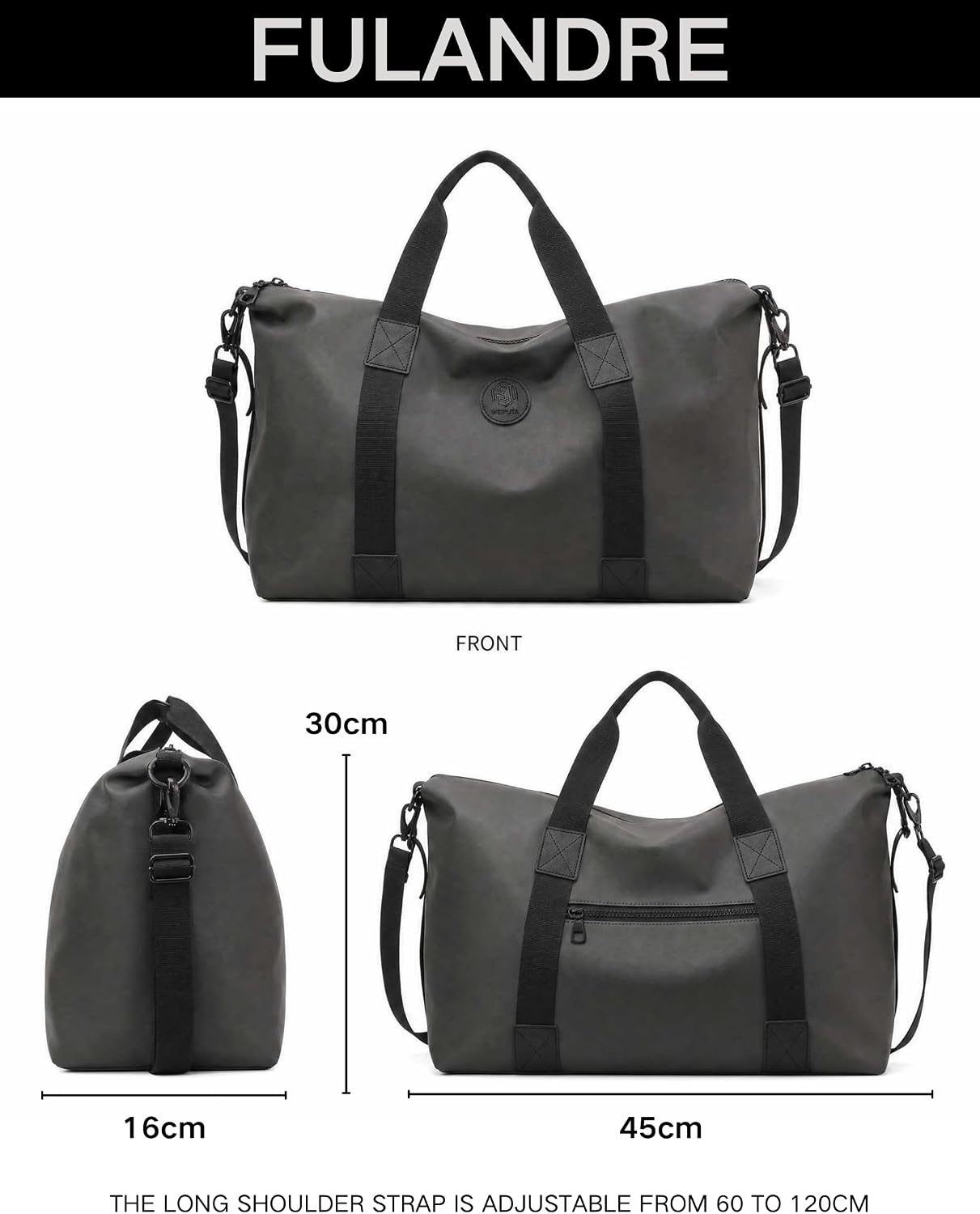 Torba podróżna torba sportowa 40 x 30 x 16 cm bagaż podręczny