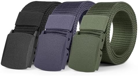 Zestaw 3 sztuk -  pas taktyczny do spodni ( różne kolory )