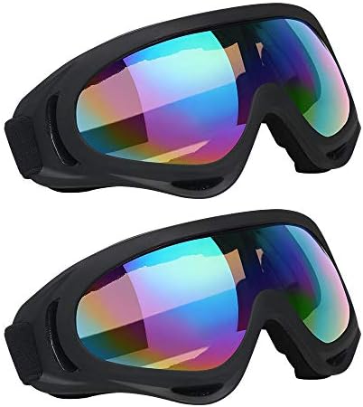 Vicloon Unisex gogle śnieżne wiatroszczelne 100%