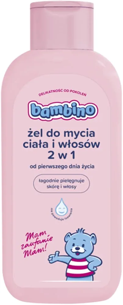 Bambino Żel do mycia ciała i włosów 2w1 400 ml