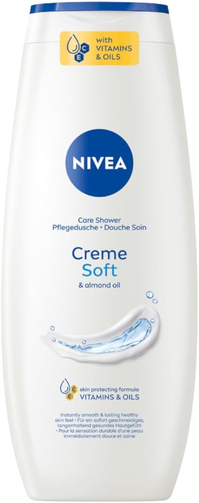 NIVEA Creme Soft Kremowy żel pod prysznic z olejkiem migdałowym 500 ml