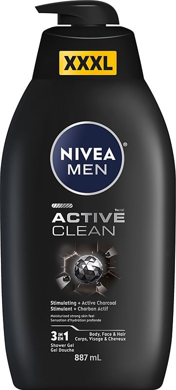 [Amazon] NIVEA Active Clean Żel pod prysznic 887ml