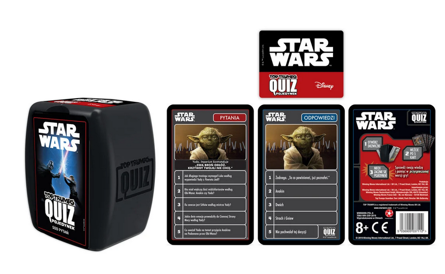 Winning Moves Top Trumps Quiz: Star Wars