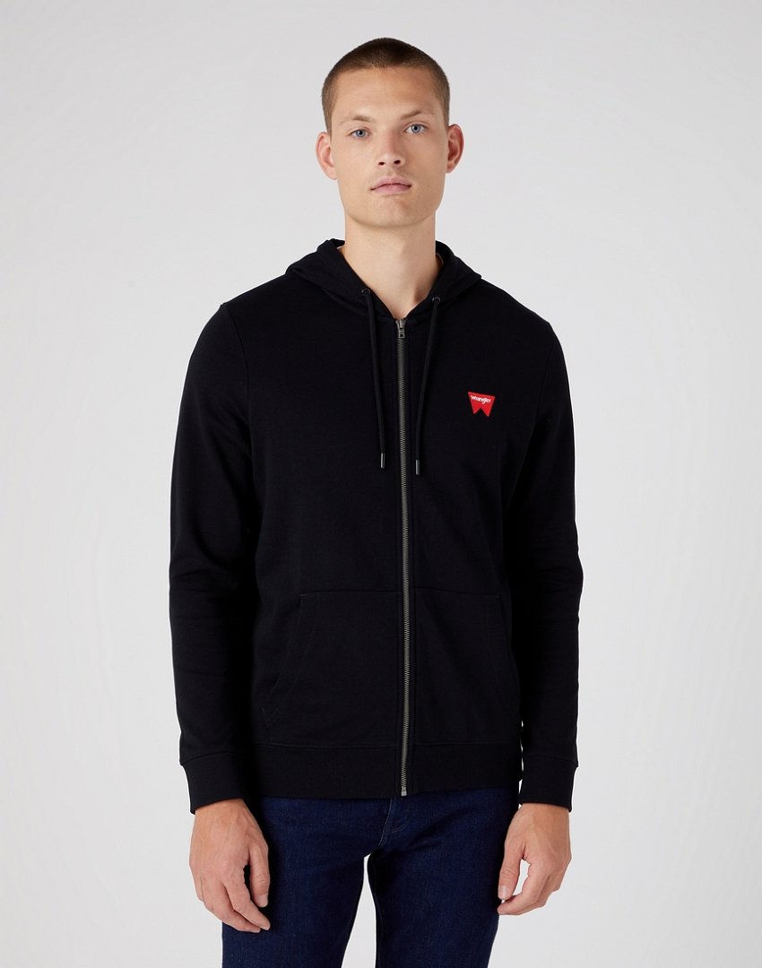 MĘSKA BLUZA WRANGLER SIGN OFF SZARA I CZARNA I GRANATOWA