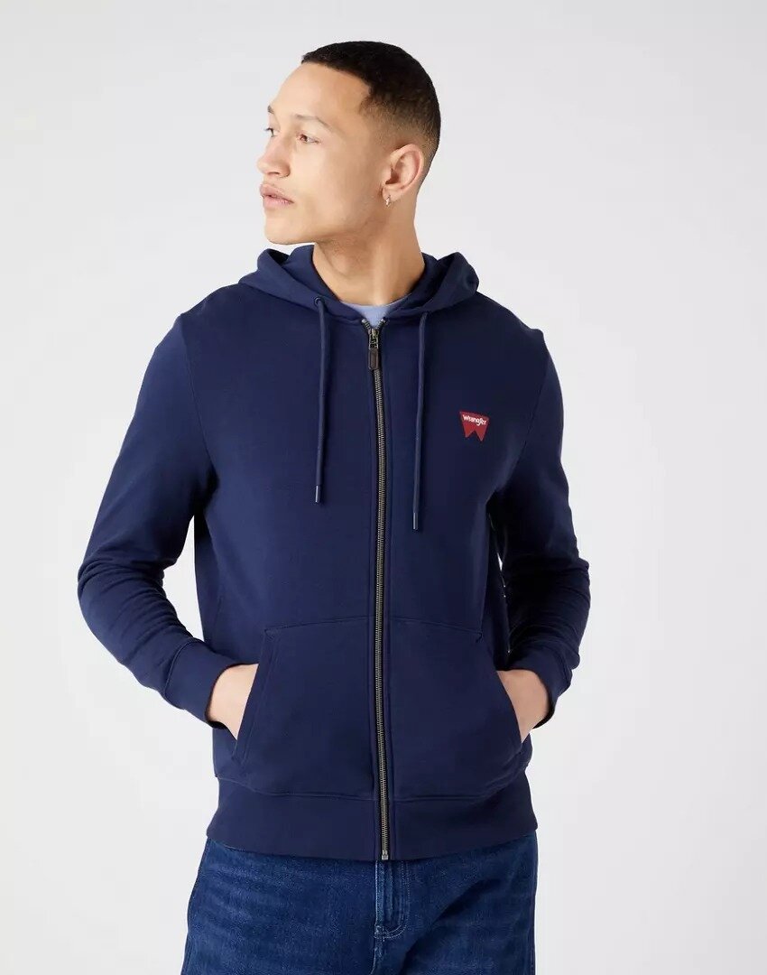 MĘSKA BLUZA WRANGLER SIGN OFF SZARA I CZARNA I GRANATOWA